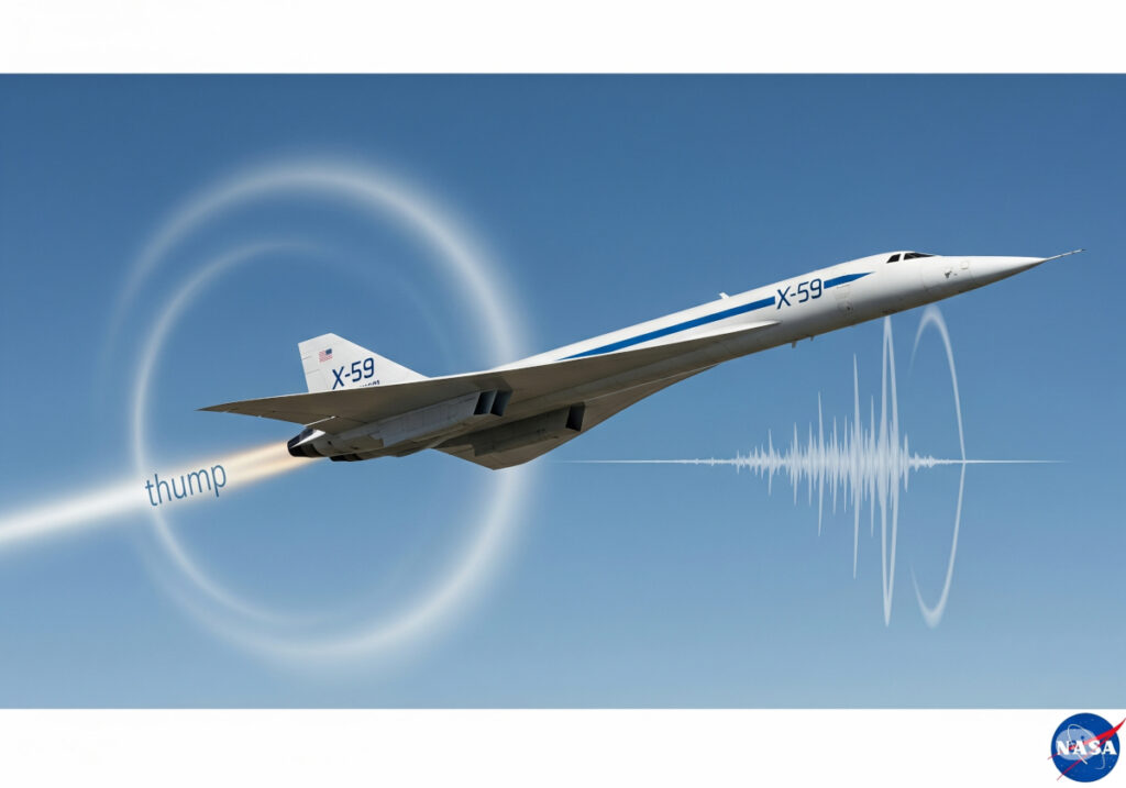 Quiet Supersonic Flight NASA X 59