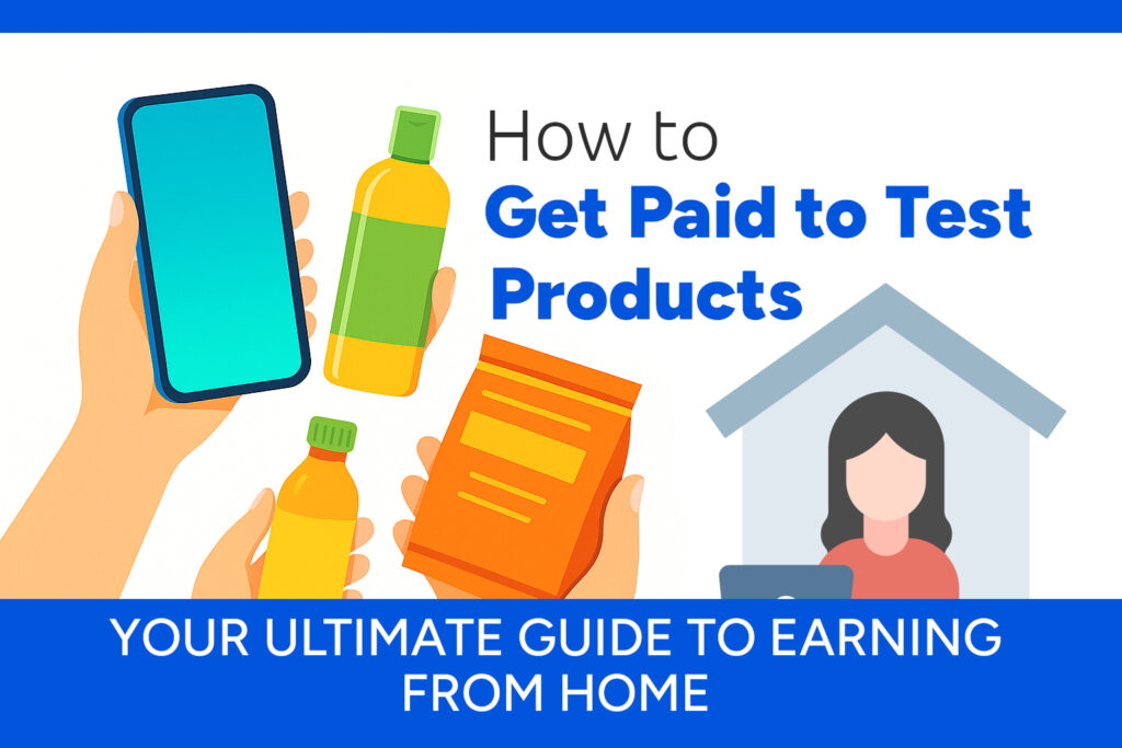 How to Get Paid to Test Products at Home in 2025