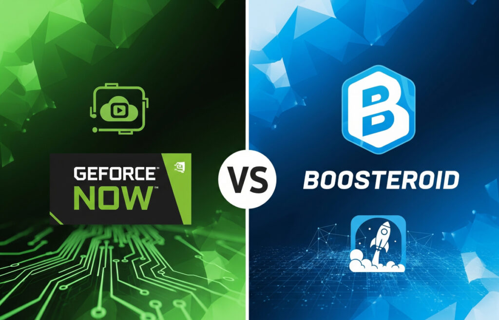GeForce NOW vs Boosteroid