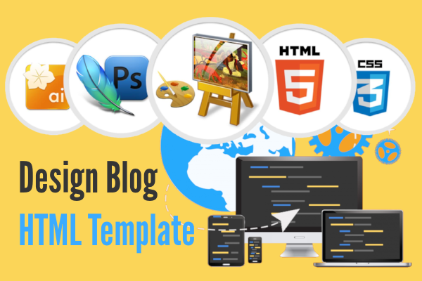 Design Your First Responsive Blog HTML Template [Step-by-Step]